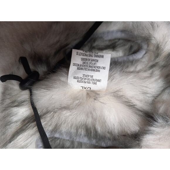 Gray Tweed Trapper Dog Hat - L/XL - Faux Fur - Boots & Barkley - NWT - Picture 9 of 10